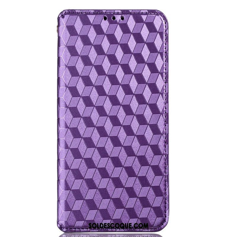 Flip Cover Moto G73 5G Motif 3D