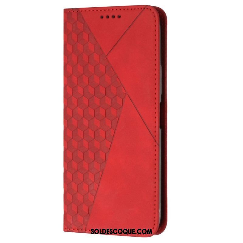 Flip Cover Moto G73 5G Style Cuir avec 3 Porte-Cartes