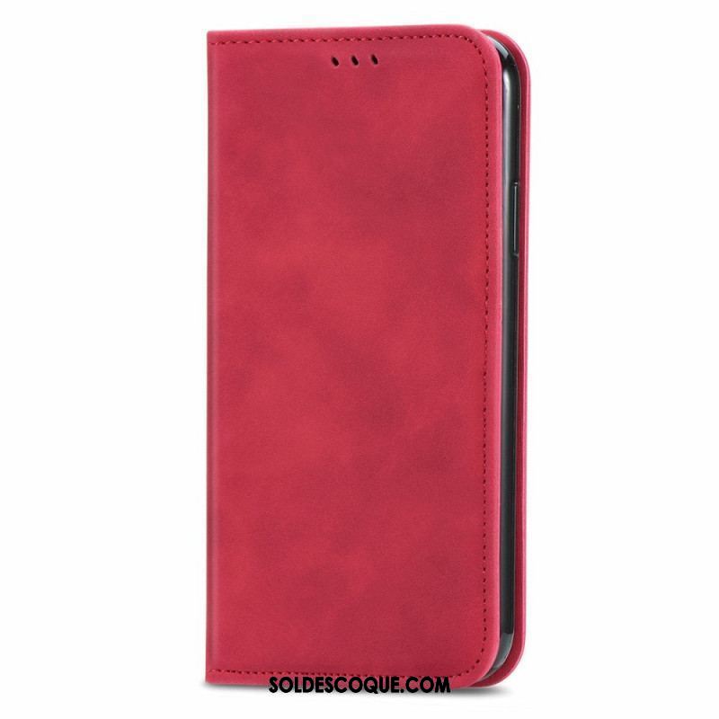 Flip Cover Motorola Edge 20 Skin-Touch Design