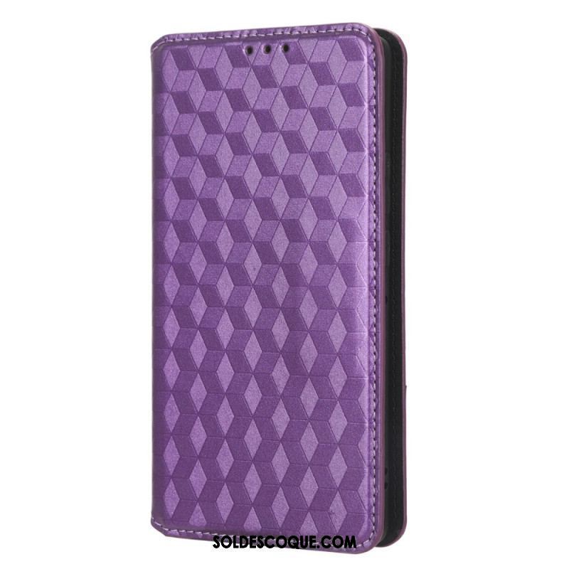 Flip Cover Motorola Edge 40 Pro Motif 3D