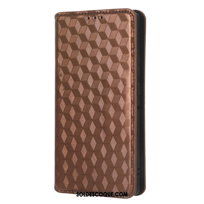 Flip Cover Motorola Edge 40 Pro Motif 3D