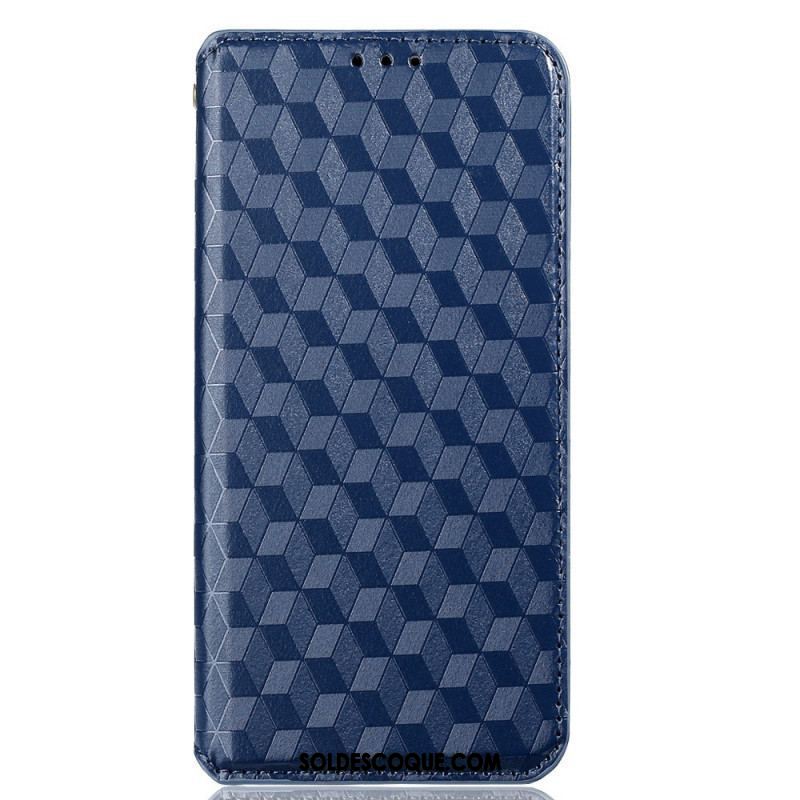 Flip Cover OnePlus 10 Pro 5G Effet Cuir Diamant