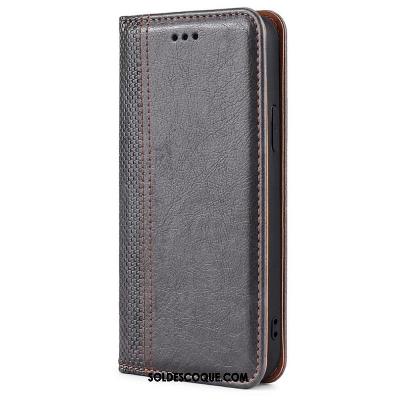 Flip Cover OnePlus 10 Pro 5G Simili Cuir Vintage