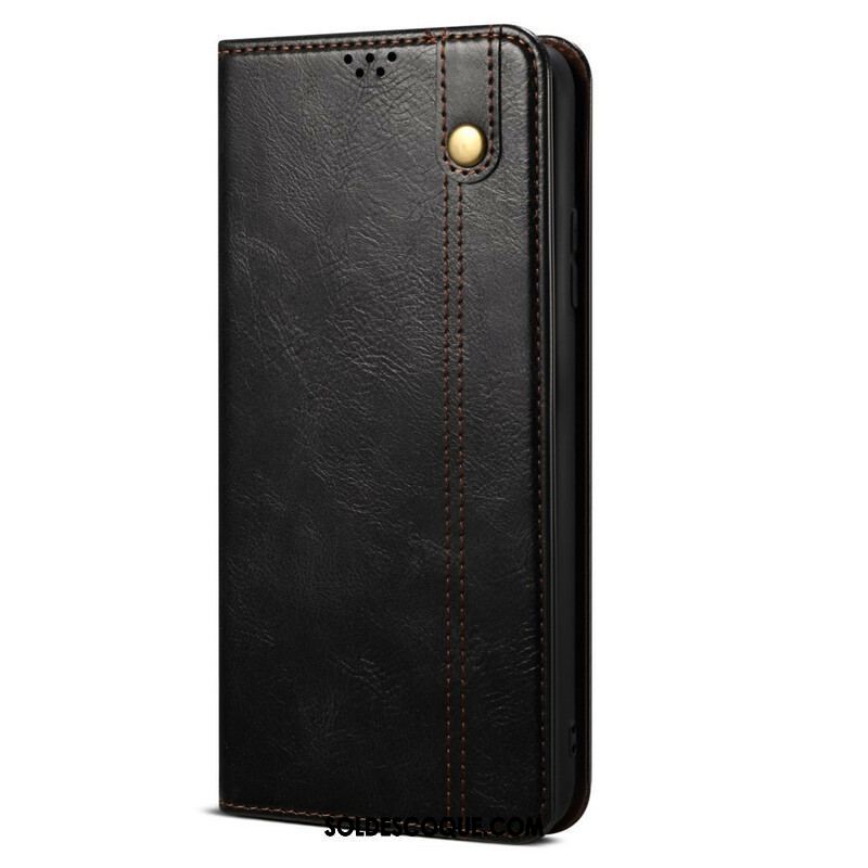 Flip Cover OnePlus Nord 2 5G Simili Cuir Ciré