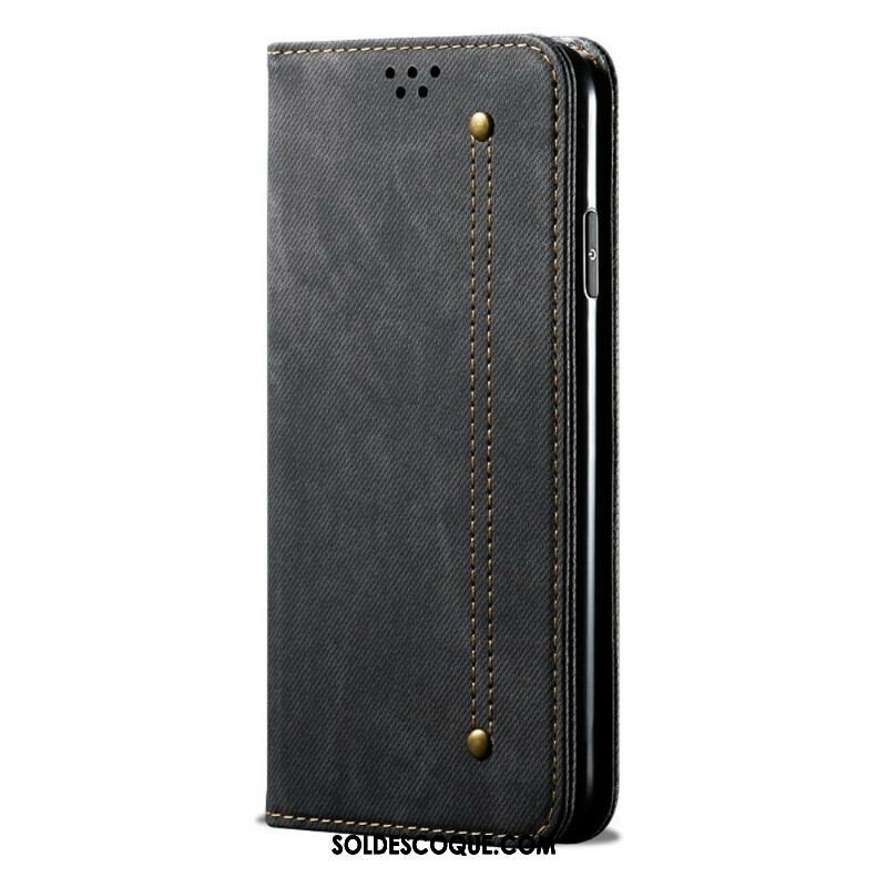 Flip Cover OnePlus Nord 2 5G Simili Cuir Texture Jeans