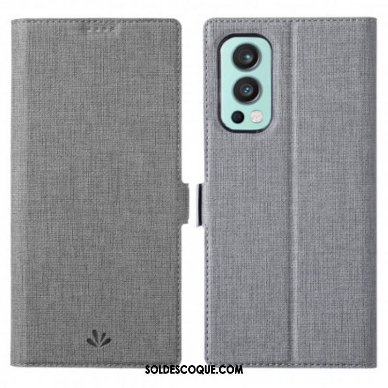 Flip Cover OnePlus Nord 2 5G Texturée VILI DMX