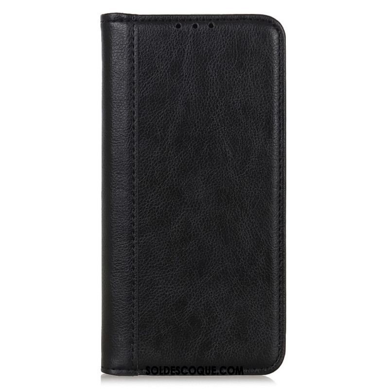 Flip Cover OnePlus Nord CE 2 Lite 5G Cuir Fendu Classique