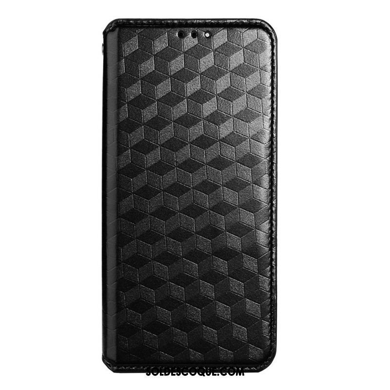 Flip Cover Oppo A16 / A16s Effet Cuir Diamant