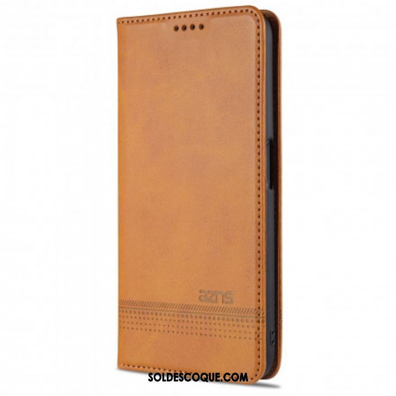 Flip Cover Oppo A16 / A16s Style Cuir AZNS