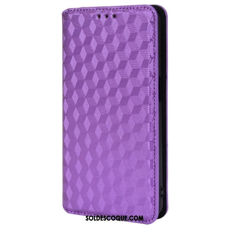 Flip Cover Oppo A54 5G / A74 5G Texture 3D