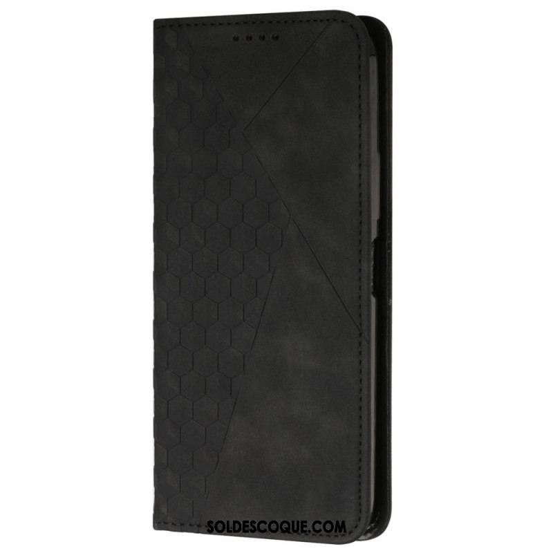 Flip Cover Oppo Find X5 Lite Simili Cuir Motif