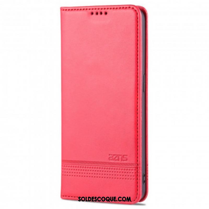 Flip Cover Oppo Reno 6 5G Style Cuir AZNS