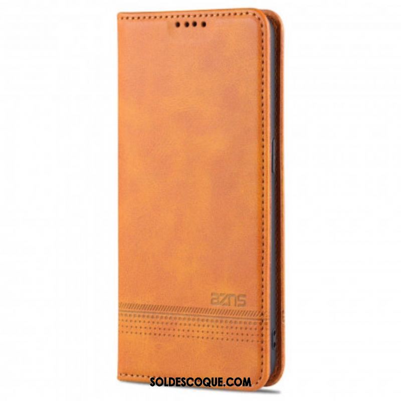 Flip Cover Oppo Reno 6 5G Style Cuir AZNS