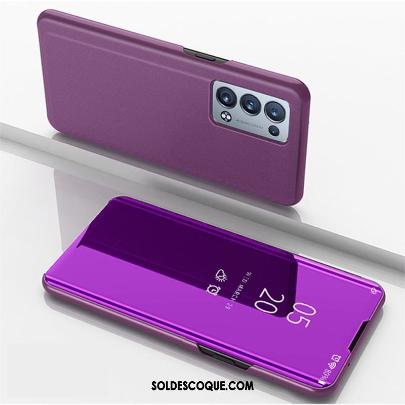 Flip Cover Oppo Reno 6 Pro 5G Surface Ultra Lisse
