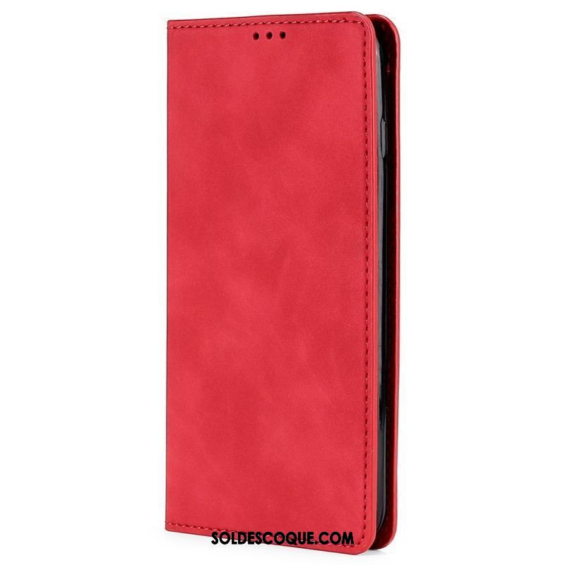 Flip Cover Oppo Reno 8 Effet Cuir