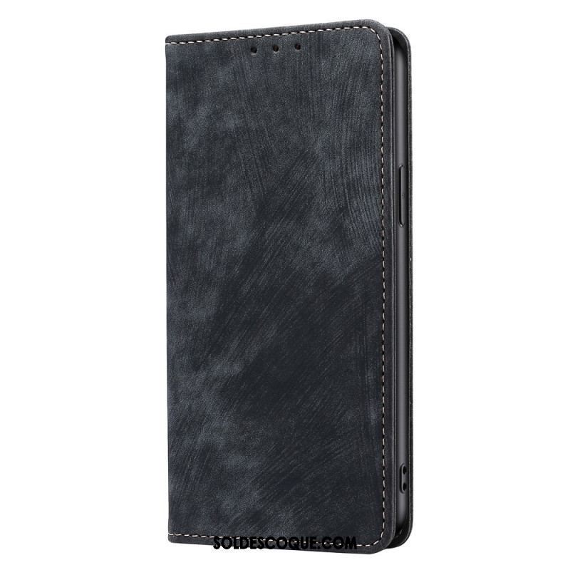 Flip Cover Oppo Reno 8 Simili Cuir Stylisé