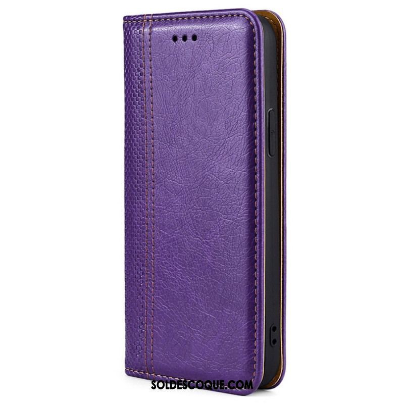 Flip Cover Oppo Reno 8 Simili Cuir Vintage