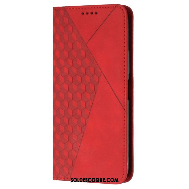 Flip Cover Oppo Reno 8 Style Cubique