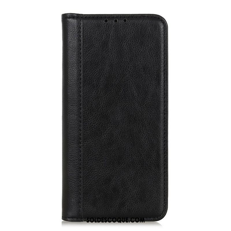 Flip Cover Samsung Galaxy A12 / M12 Cuir Fendu Coloré