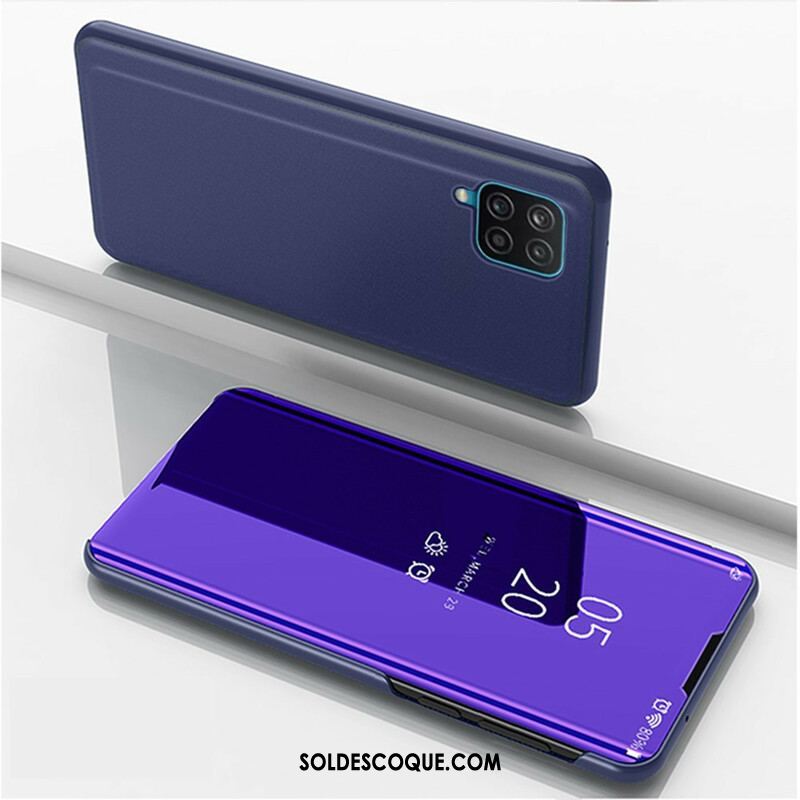 Flip Cover Samsung Galaxy A12 / M12 Miroir