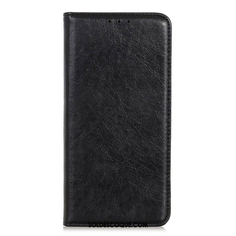 Flip Cover Samsung Galaxy A42 5G Style Cuir Sobriété