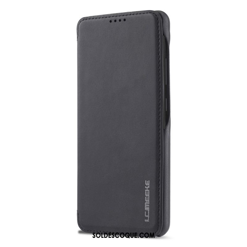 Flip Cover Samsung Galaxy A53 5G LC.IMEEKE Effet Cuir