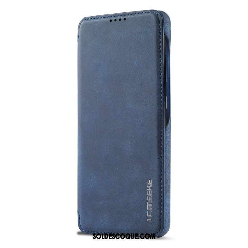 Flip Cover Samsung Galaxy A53 5G LC.IMEEKE Effet Cuir