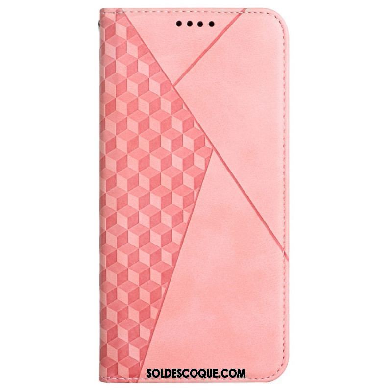 Flip Cover Samsung Galaxy A53 5G Style Cuir Motif 3D