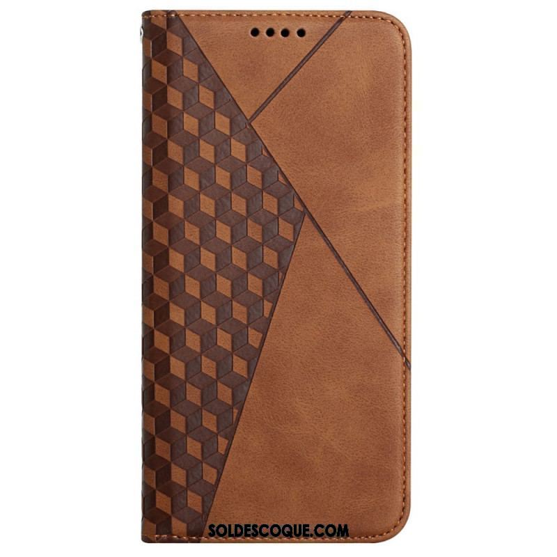 Flip Cover Samsung Galaxy A53 5G Style Cuir Motif 3D