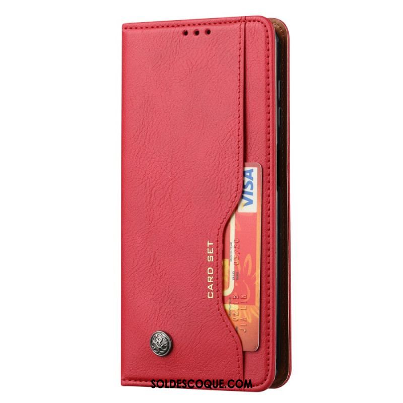 Flip Cover Samsung Galaxy A54 5G Simili Cuir Porte-Cartes