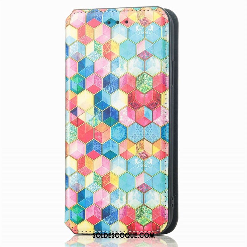 Flip Cover Samsung Galaxy M13 Design RFID Caseneo