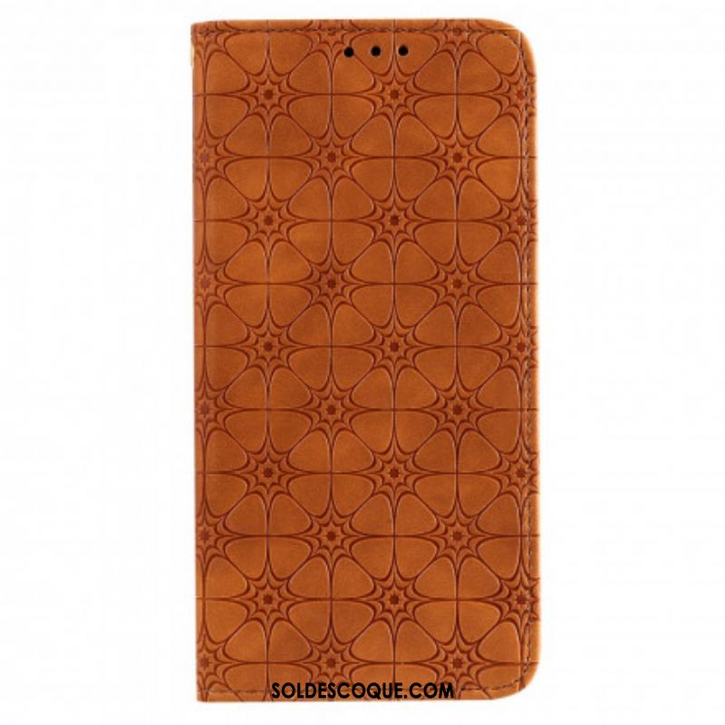 Flip Cover Samsung Galaxy M31 Fleurs Baroques