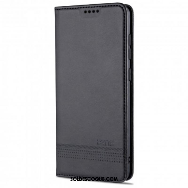 Flip Cover Samsung Galaxy M31 Style Cuir AZNS