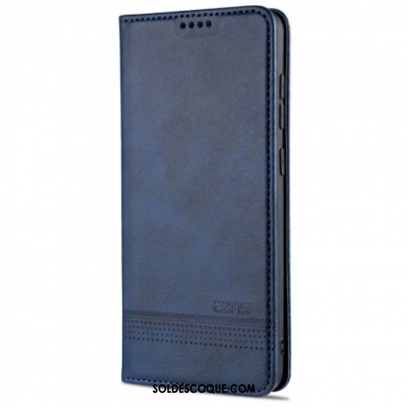 Flip Cover Samsung Galaxy M31 Style Cuir AZNS