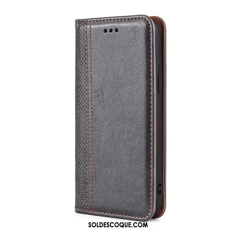 Flip Cover Samsung Galaxy M32 Style Cuir Vintage