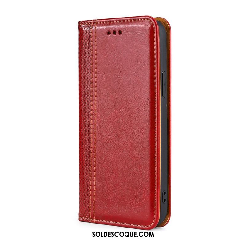 Flip Cover Samsung Galaxy M32 Style Cuir Vintage