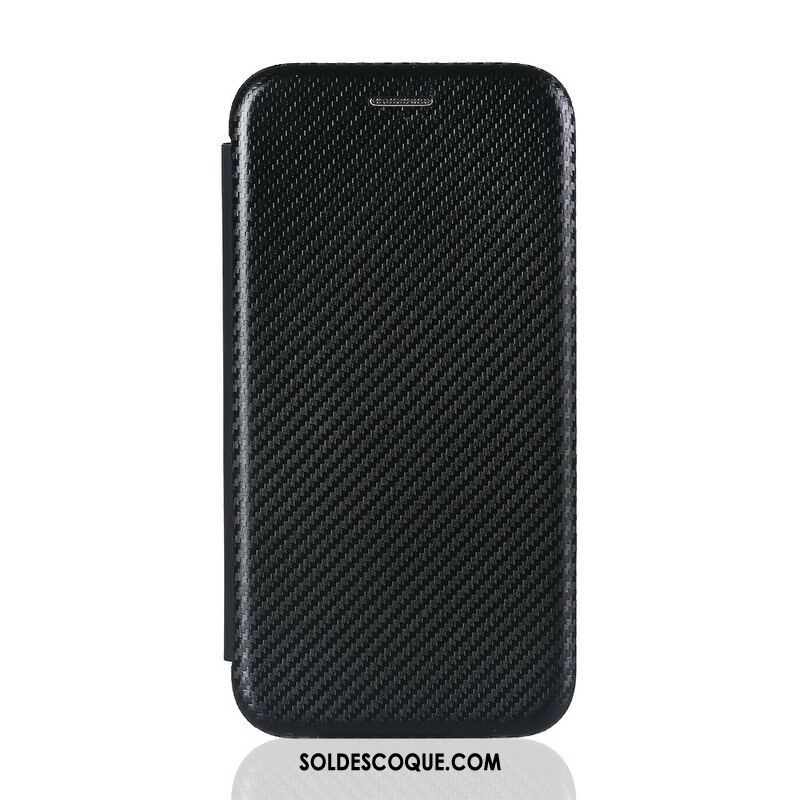 Flip Cover Samsung Galaxy M51 Fibre Carbone