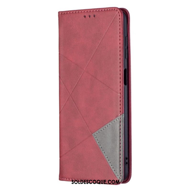 Flip Cover Samsung Galaxy M52 5G Simili Cuir Pattern