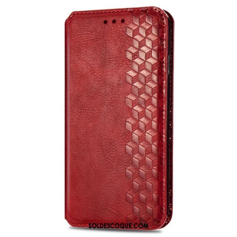 Flip Cover Samsung Galaxy M53 Effet Cuir Motif