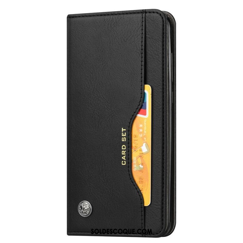 Flip Cover Samsung Galaxy Note 20 Simili Cuir Porte-Cartes