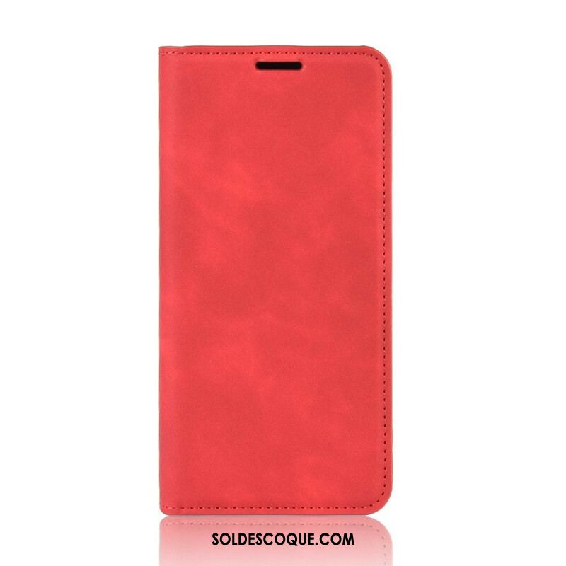 Flip Cover Samsung Galaxy S20 FE Effet Cuir Douceur