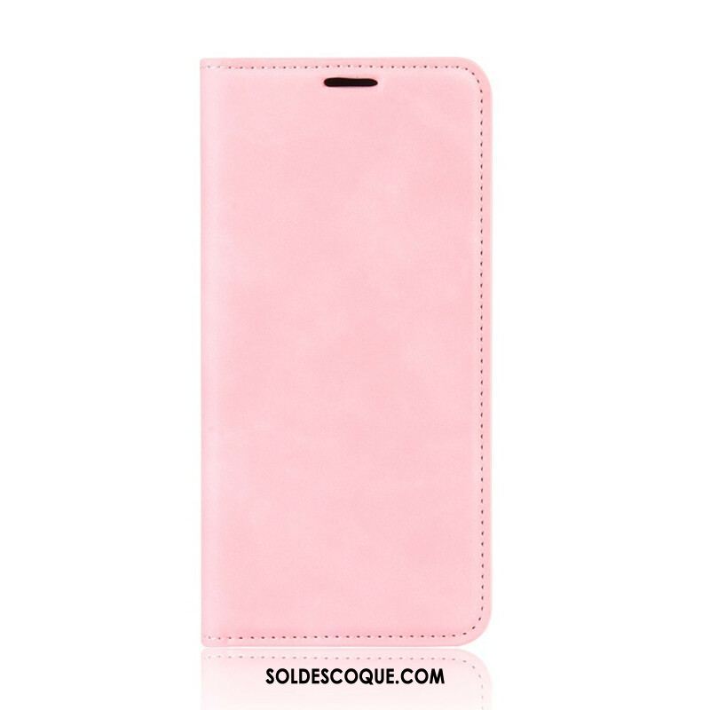 Flip Cover Samsung Galaxy S20 FE Effet Cuir Douceur