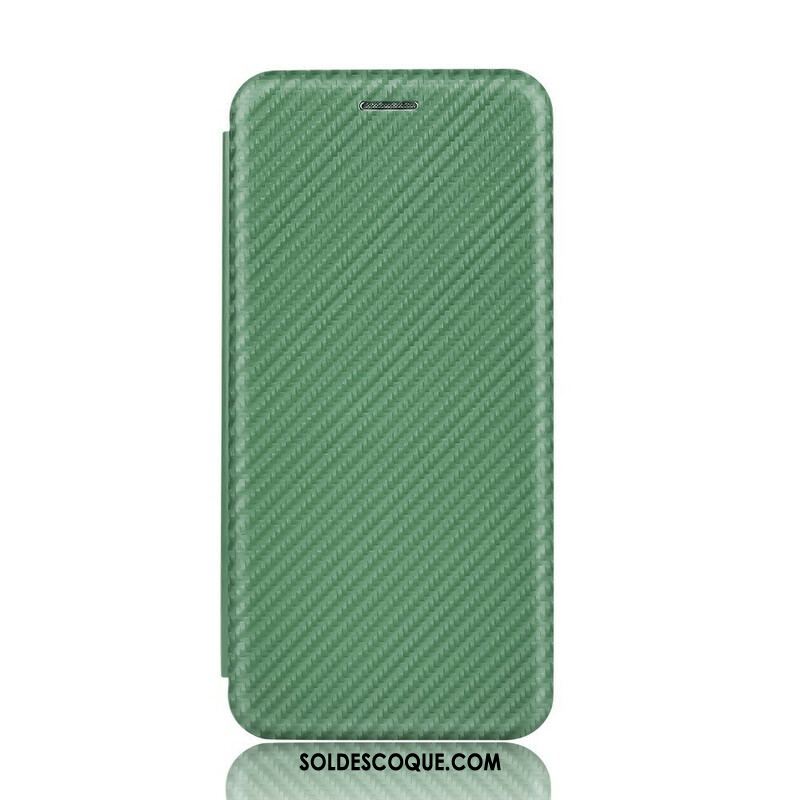 Flip Cover Samsung Galaxy S20 FE Fibre Carbone