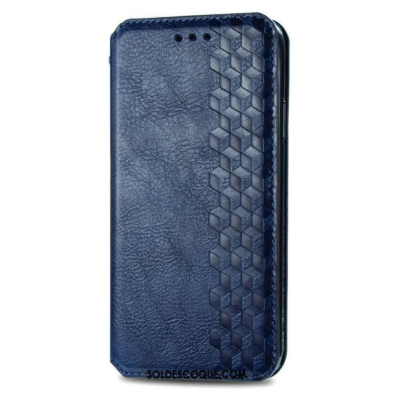 Flip Cover Samsung Galaxy S20 FE Simili Cuir Texture Diamant