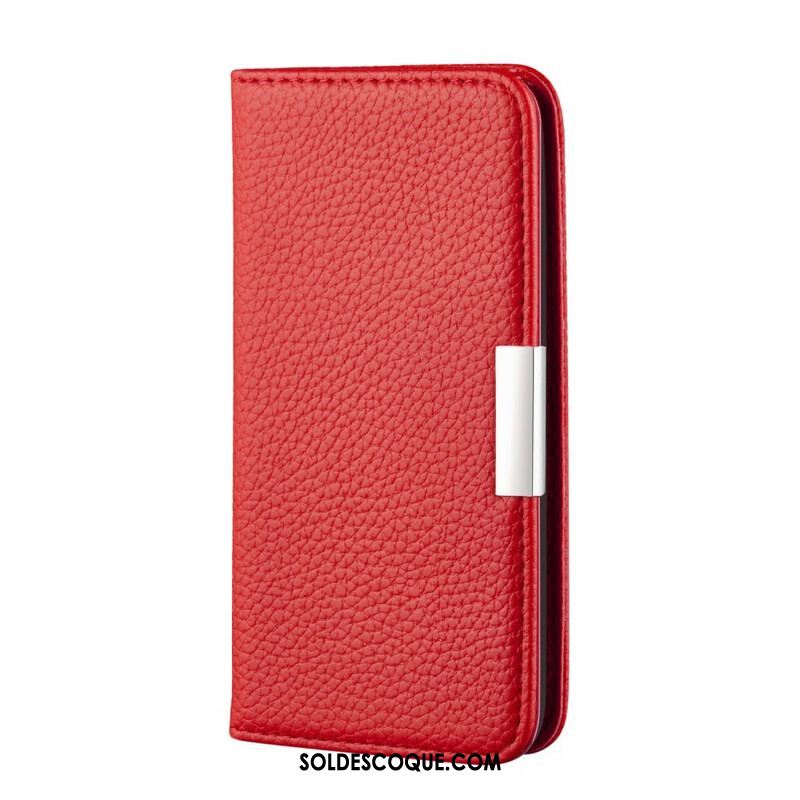 Flip Cover Samsung Galaxy S20 Plus / S20 Plus 5G simili Cuir Litchi Ultra Chic