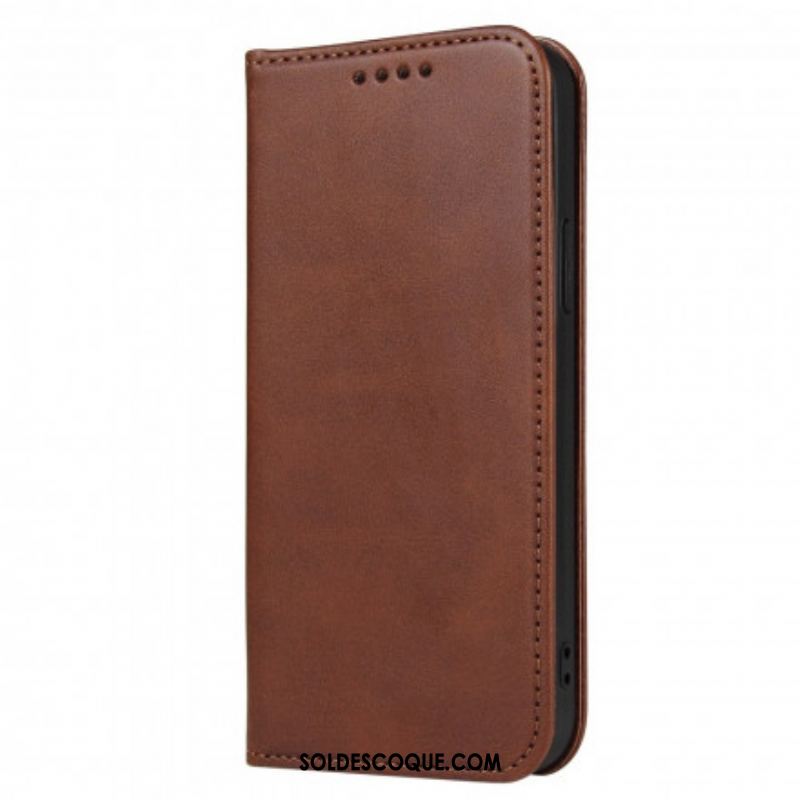 Flip Cover Samsung Galaxy S21 5G Effet Cuir Business Style