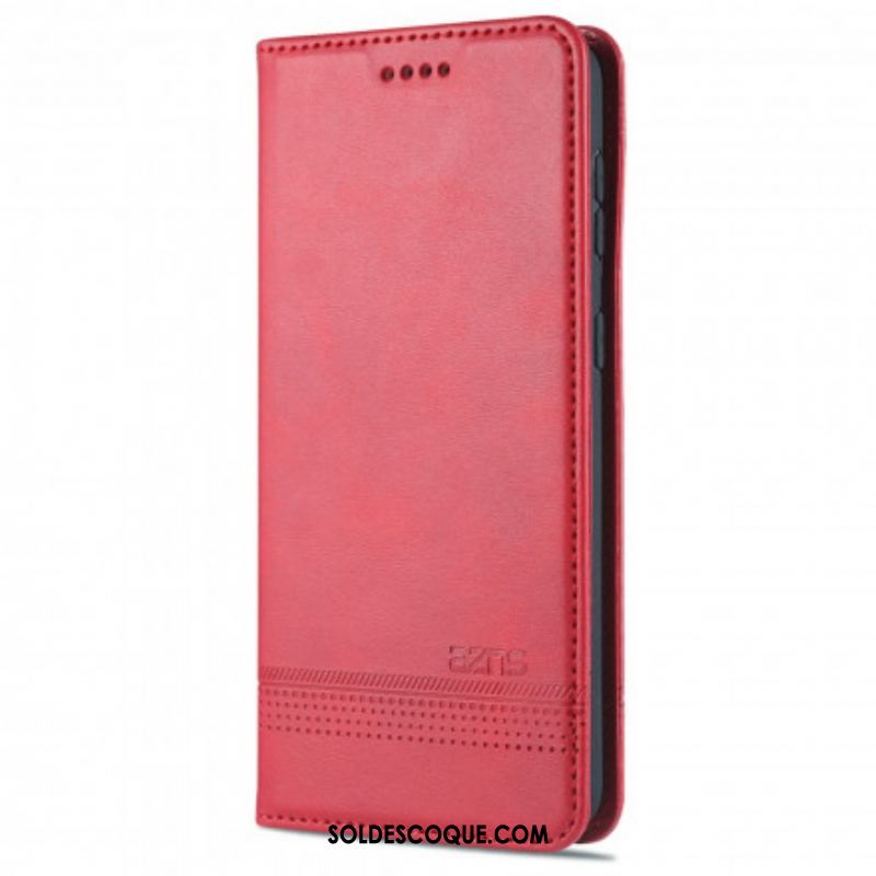 Flip Cover Samsung Galaxy S21 5G Style Cuir AZNS