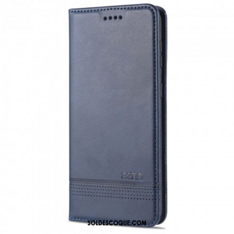 Flip Cover Samsung Galaxy S21 5G Style Cuir AZNS