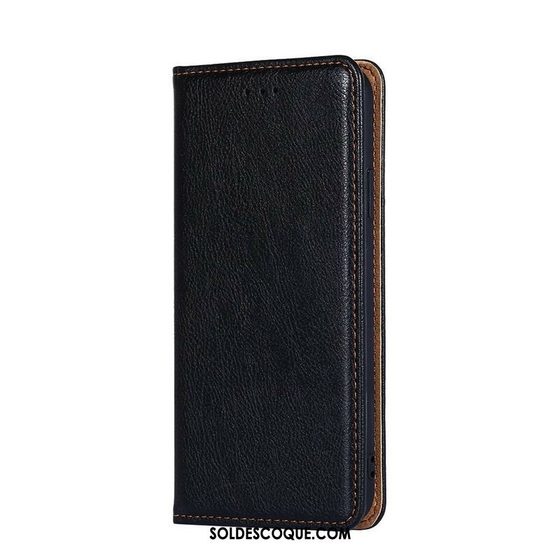 Flip Cover Samsung Galaxy S21 5G Style Cuir Classique