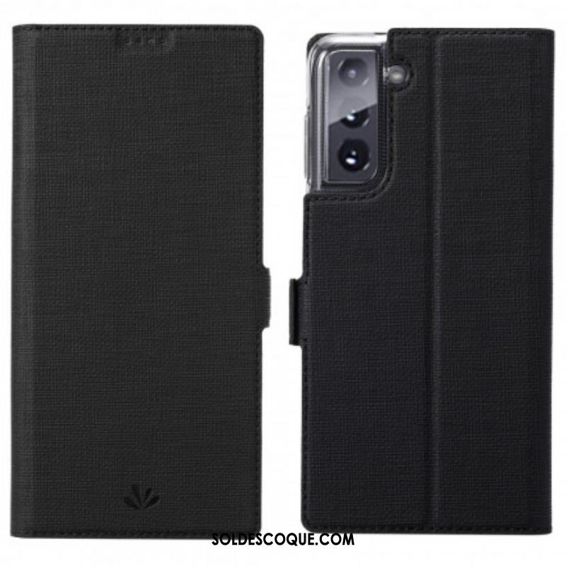 Flip Cover Samsung Galaxy S21 5G Texturée VILI DMX